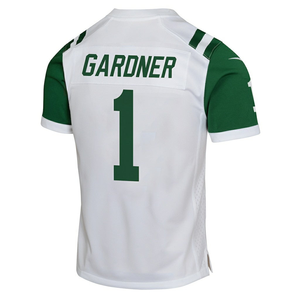 Ahmad Sauce Gardner New York Jets Youth Game Jersey - White | Nike for sale
