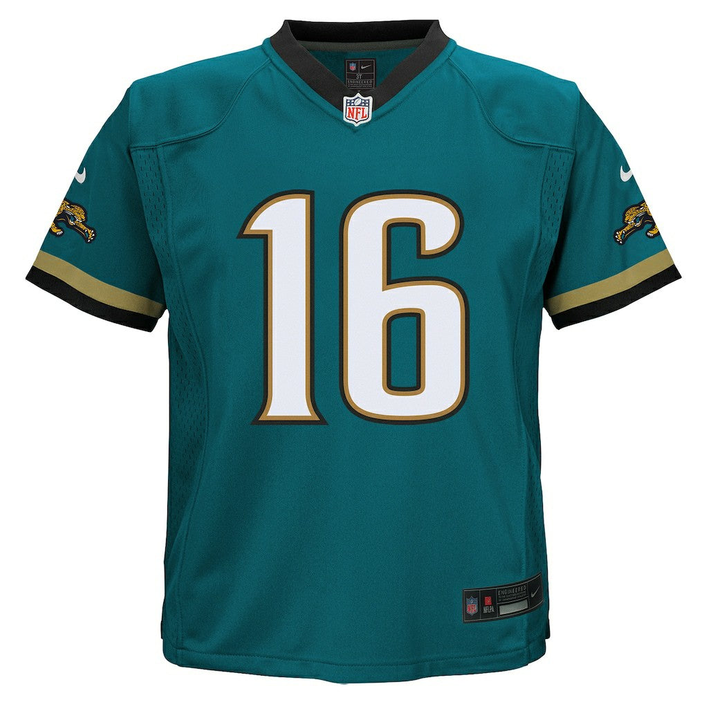 Trevor Lawrence Jacksonville Jaguars Preschool Prowler Throwback Player Game Jersey - Teal | Nike online
