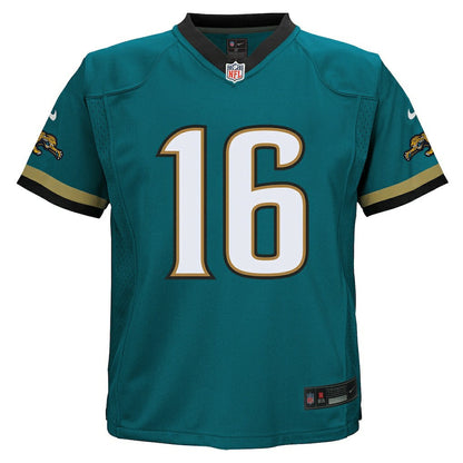 Trevor Lawrence Jacksonville Jaguars Preschool Prowler Throwback Player Game Jersey - Teal | Nike online