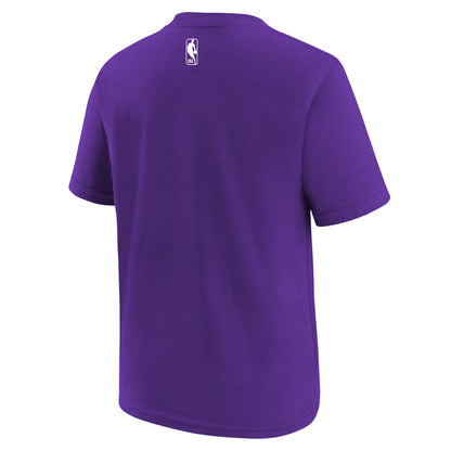Phoenix Suns Youth 2025/26 City Edition Essential Logo T-Shirt - Purple | Nike sale