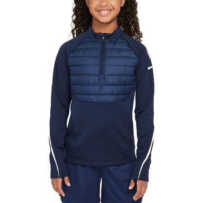 Chelsea Youth 2024/25 Academy Drill Quarter-Zip Top - Navy | Nike discount