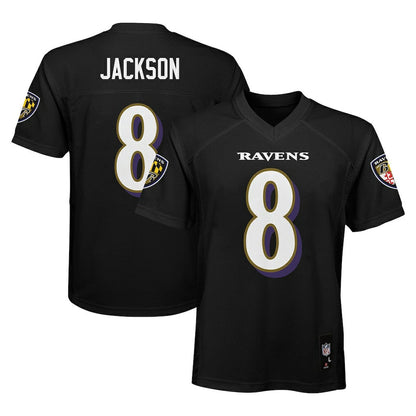 Lamar Jackson Baltimore Ravens Preschool Replica Player Jersey - Black sale