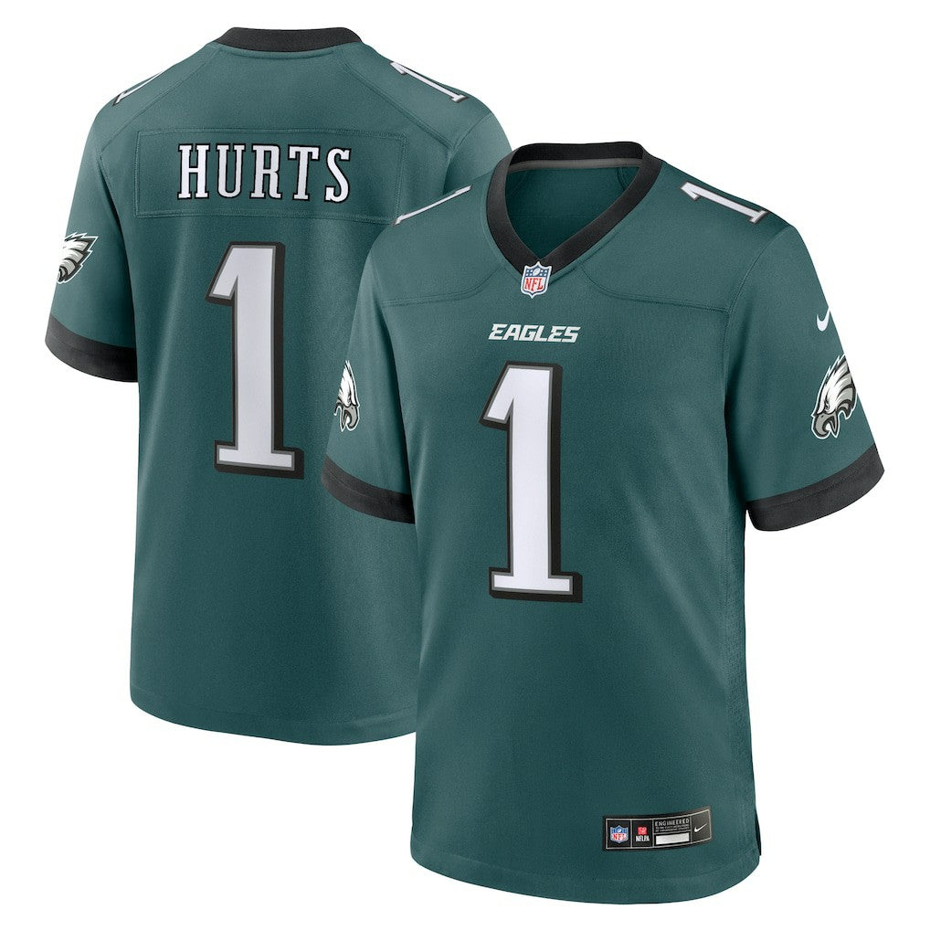 Jalen Hurts Philadelphia Eagles Team Game Jersey - Midnight Green | Nike sale