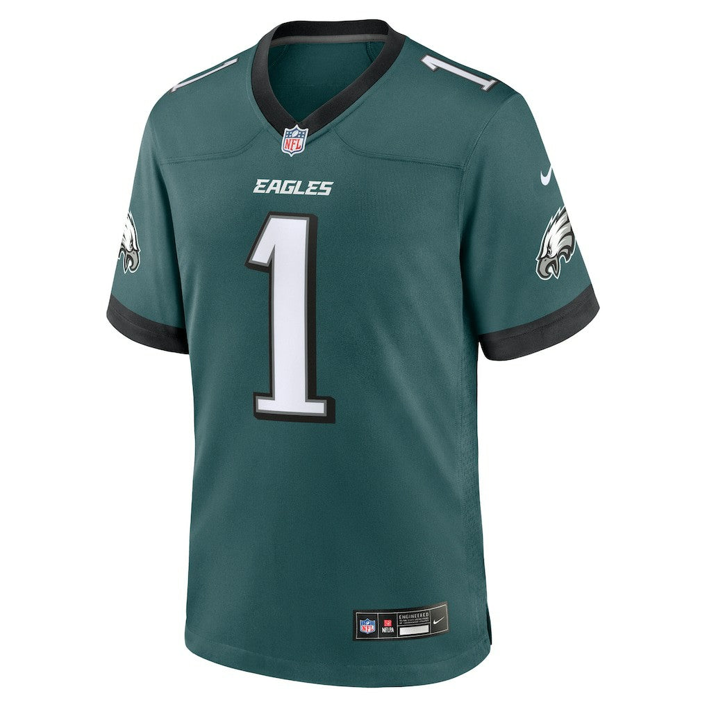 Jalen Hurts Philadelphia Eagles Team Game Jersey - Midnight Green | Nike sale