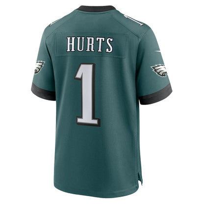 Jalen Hurts Philadelphia Eagles Team Game Jersey - Midnight Green | Nike sale