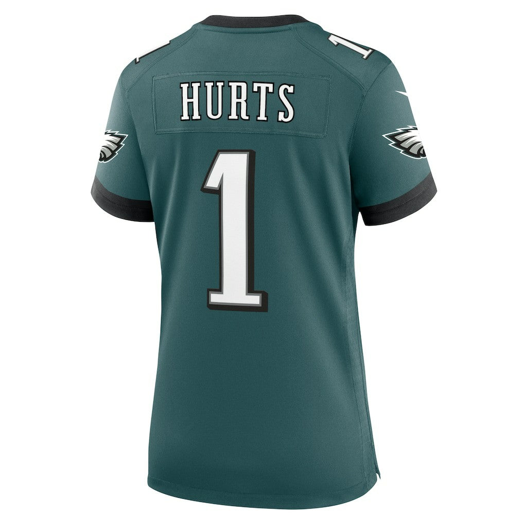 Jalen Hurts Philadelphia Eagles Women's Team Game Jersey - Midnight Green | Nike for sale
