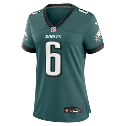 DeVonta Smith Philadelphia Eagles Women's Team Game Jersey - Midnight Green | Nike online