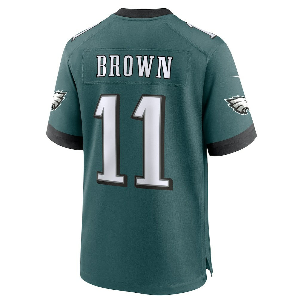 A.J. Brown Philadelphia Eagles Team Game Jersey - Midnight Green | Nike sale