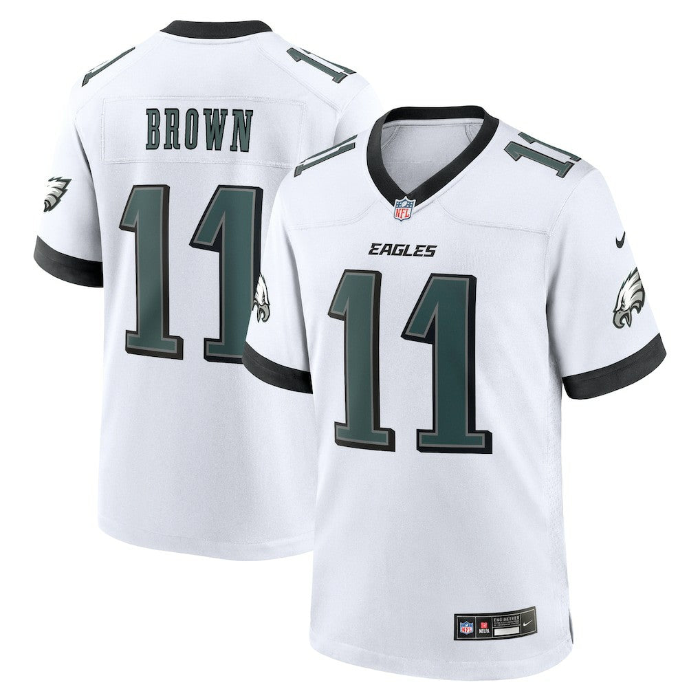 A.J. Brown Philadelphia Eagles White Game Jersey - White | Nike sale