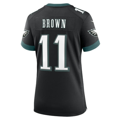A.J. Brown Philadelphia Eagles Women's Alternate Game Jersey - Black | Nike discount