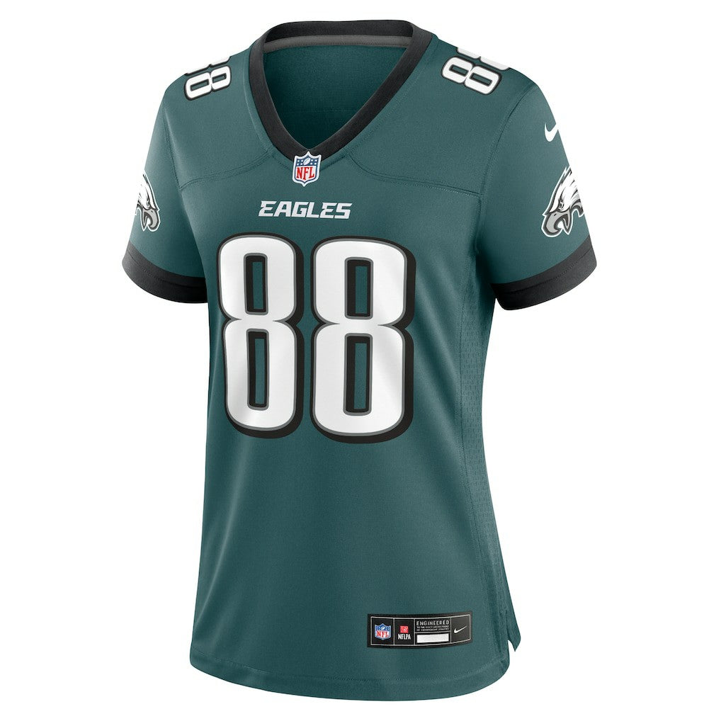 Dallas Goedert Philadelphia Eagles Women's Team Game Jersey - Midnight Green | Nike outlet