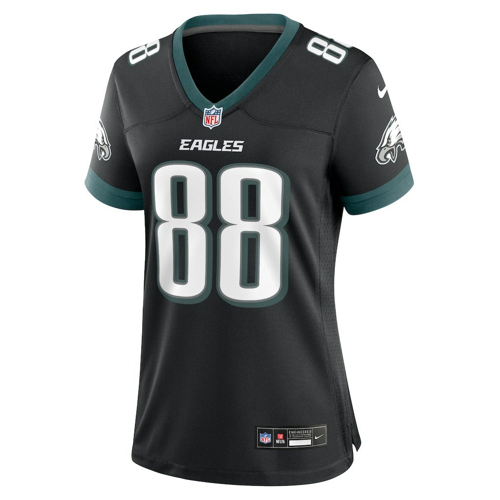 Dallas Goedert Philadelphia Eagles Women's Alternate Game Jersey - Black | Nike on sale
