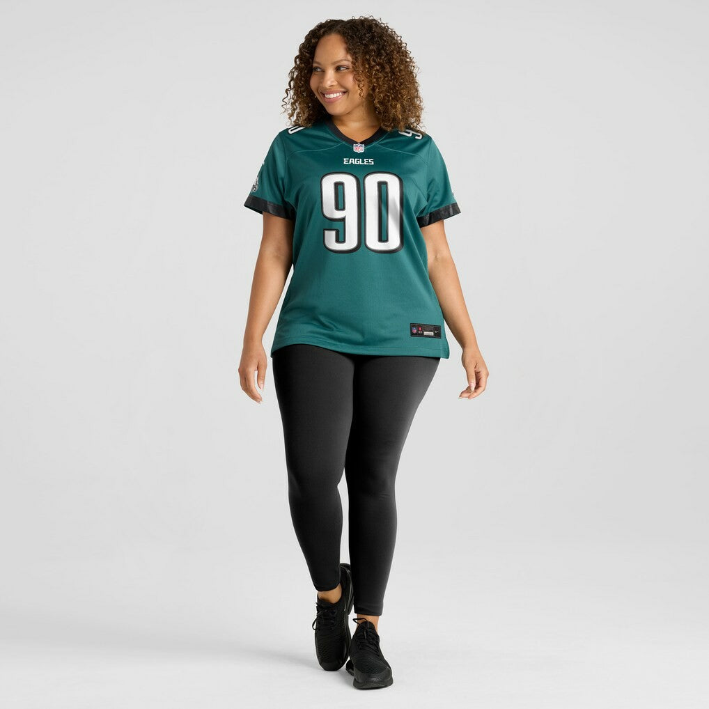 Jordan Davis Philadelphia Eagles Women's Team Game Jersey - Midnight Green | Nike on sale