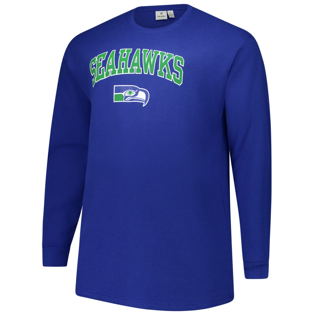 Seattle Seahawks Big & Tall Throwback Thermal Long Sleeve T-Shirt - Royal online