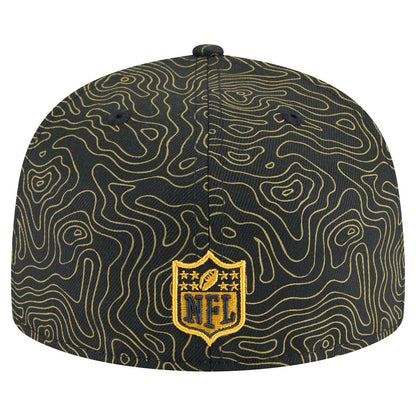 Pittsburgh Steelers New Era Geo 59FIFTY Fitted Hat - Black discount