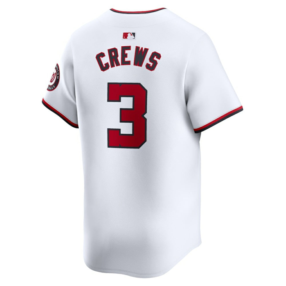 Dylan Crews Washington Nationals Home Limited Player Jersey - White | Nike