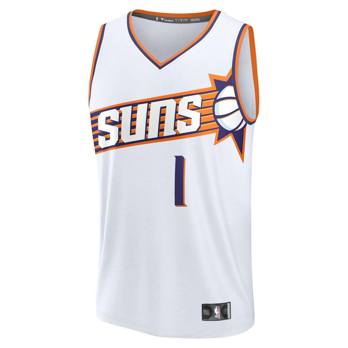 Devin Booker Phoenix Suns Youth Fast Break Replica Player Jersey - Association Edition - White | Fanatics cheap