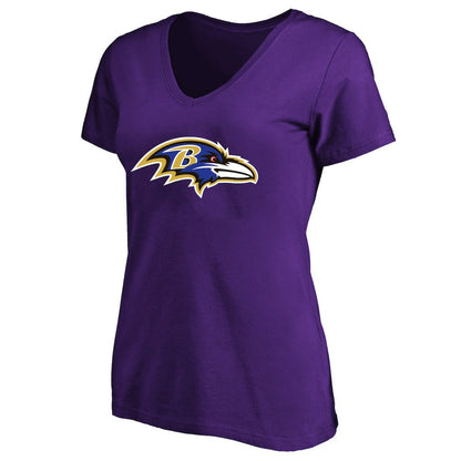 Derrick Henry Baltimore Ravens Women's Plus Size Fair Catch Name & Number Scoop Neck T-Shirt - Purple on sale