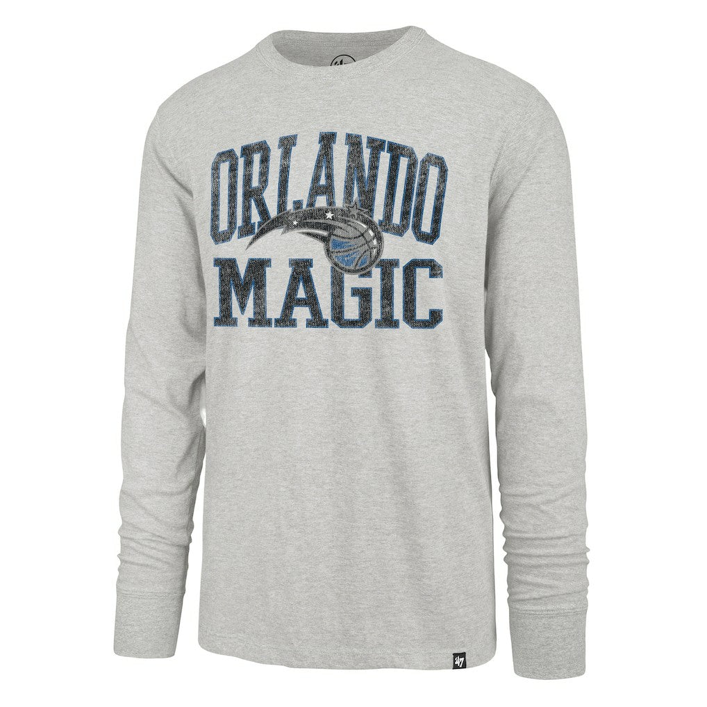 Orlando Magic '47 First Rate Franklin Long Sleeve T-Shirt - Gray | 47 brand on sale