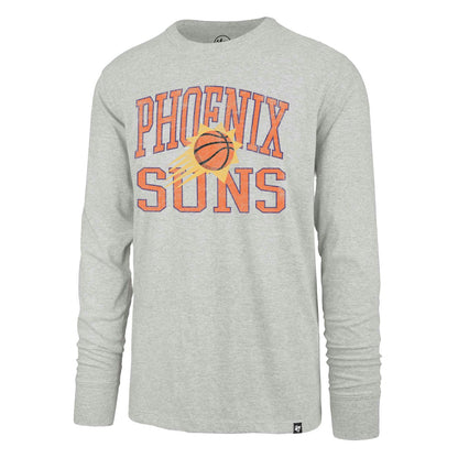 Phoenix Suns '47 First Rate Franklin Long Sleeve T-Shirt - Gray | 47 brand discount