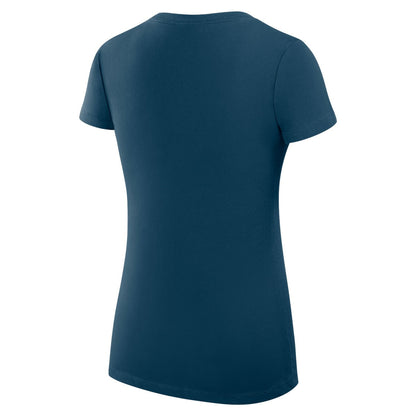 Oklahoma City Thunder G-III 4Her by Carl Banks Women's Super-Slim Fit Lightweight Heart V-Neck T-Shirt - Navy online