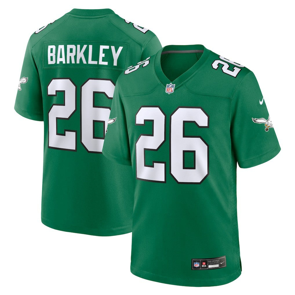 Saquon Barkley Philadelphia Eagles Alternate Game Jersey - Kelly Green | Nike on sale