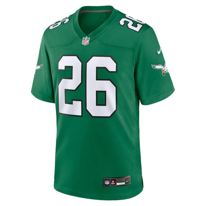 Saquon Barkley Philadelphia Eagles Alternate Game Jersey - Kelly Green | Nike on sale
