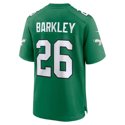 Saquon Barkley Philadelphia Eagles Alternate Game Jersey - Kelly Green | Nike on sale