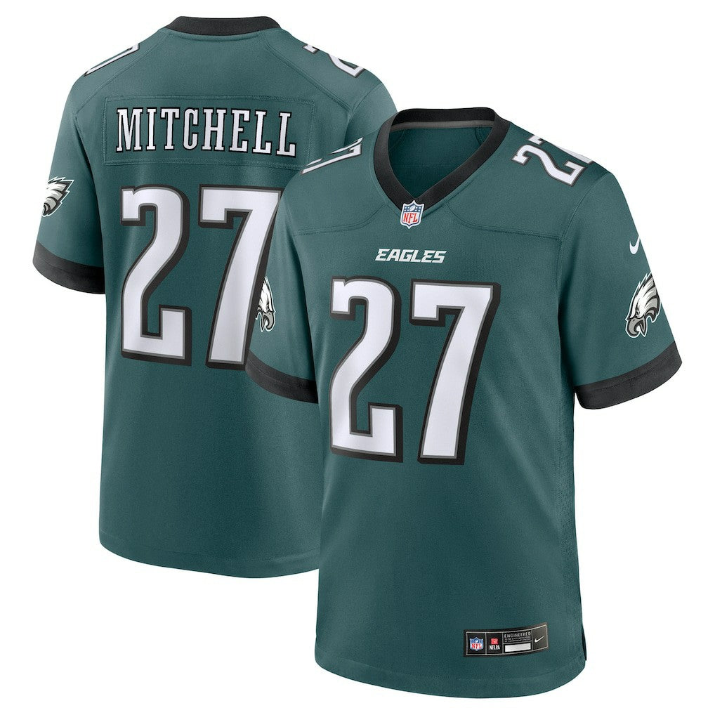 Quinyon Mitchell Philadelphia Eagles Player Game Jersey - Midnight Green | Nike cheap