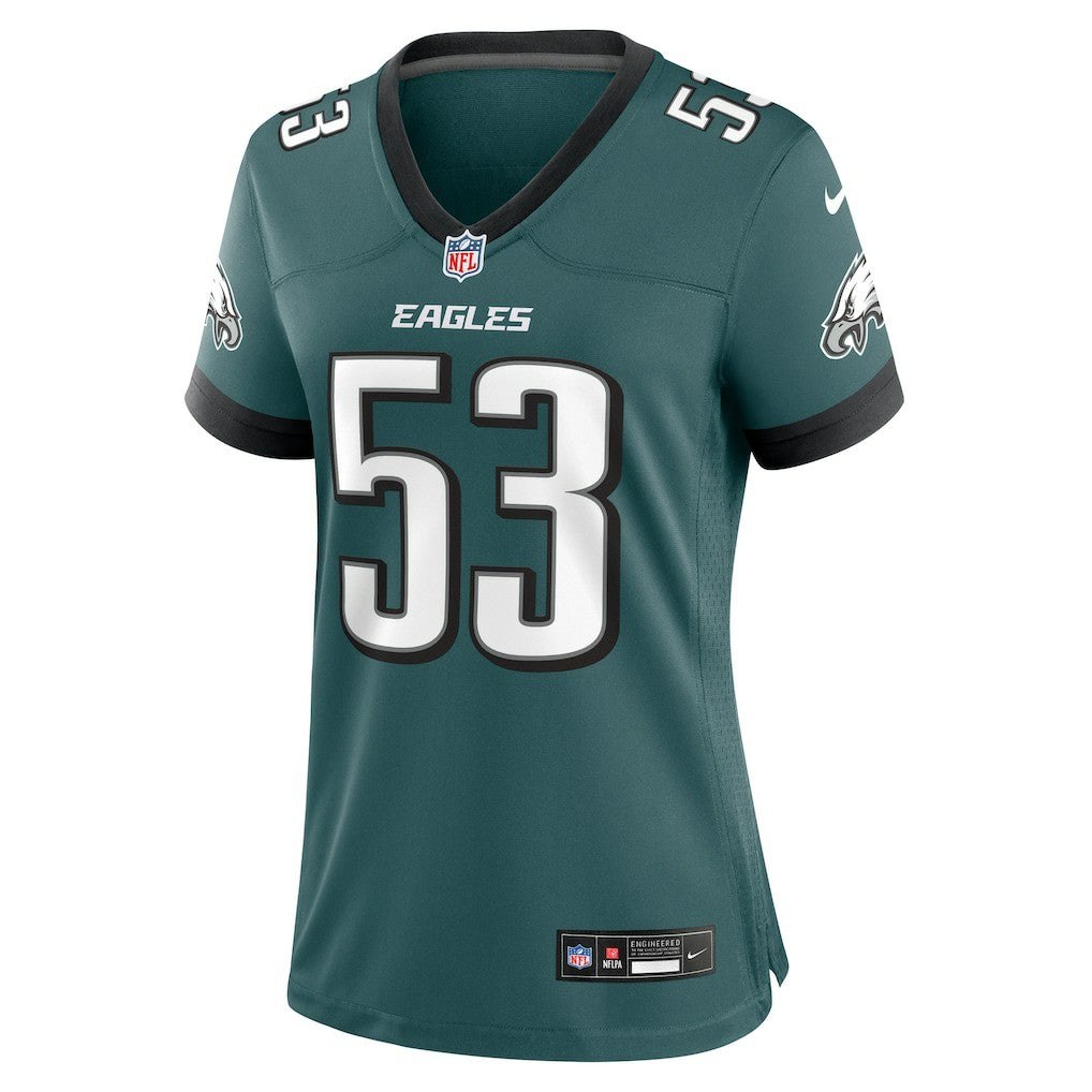Zack Baun Philadelphia Eagles Women's Game Jersey - Midnight Green | Nike cheap