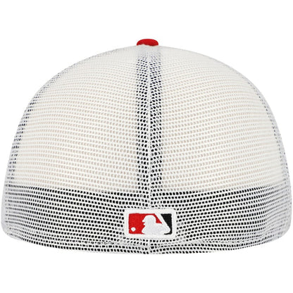 Washington Nationals Team Color 59FIFTY Trucker Fitted Hat - Red | New Era
