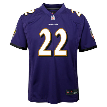 Derrick Henry Baltimore Ravens Youth Game Jersey - Purple | Nike on sale