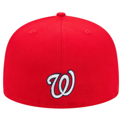 Washington Nationals Ransom 59FIFTY Fitted Hat - Red | New Era