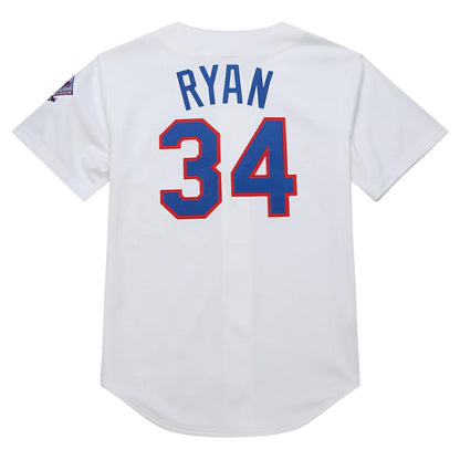 Nolan Ryan Texas Rangers 1993 Cooperstown Collection Authentic Jersey - White | Mitchell & Ness