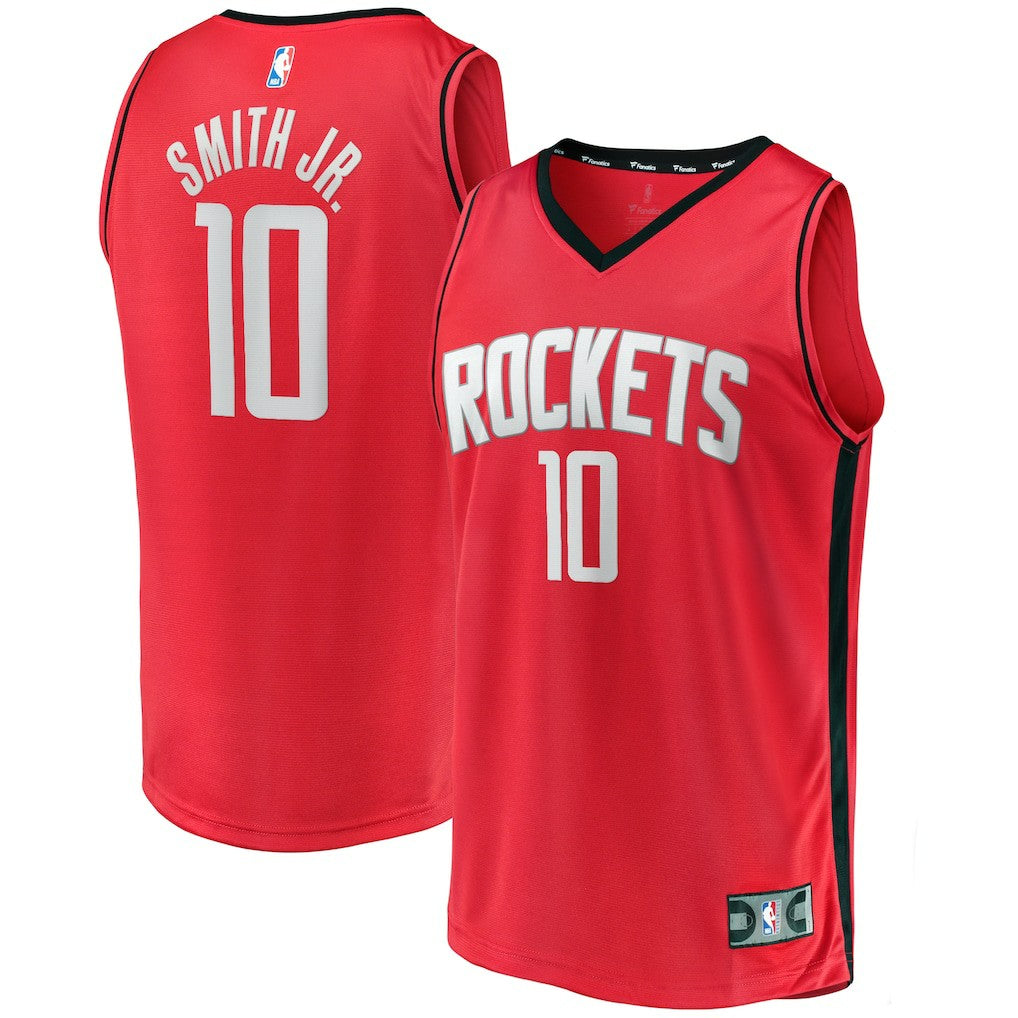 Jabari Smith Jr. Houston Rockets Fast Break Replica Player Jersey - Icon Edition - Red | Fanatics on sale