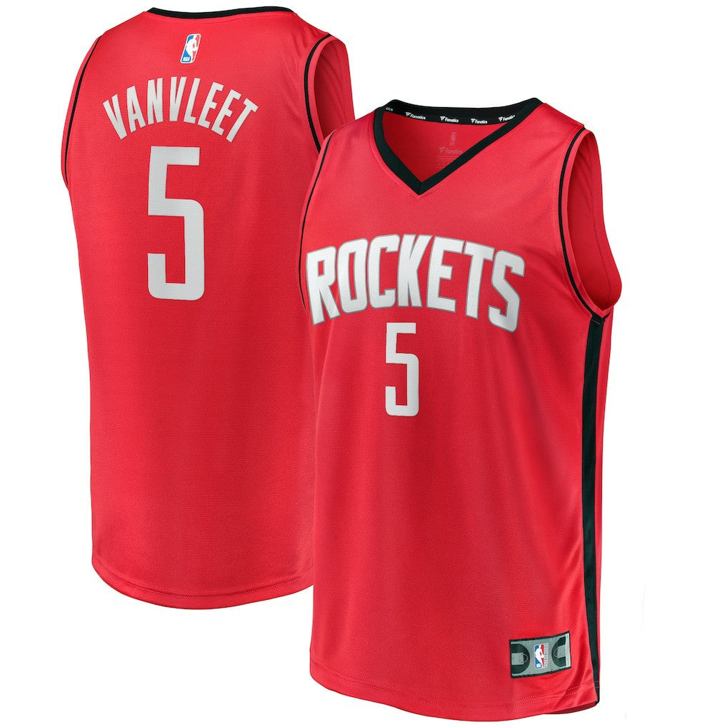 Fred VanVleet Houston Rockets Youth Fast Break Replica Player Jersey - Icon Edition - Red | Fanatics for sale