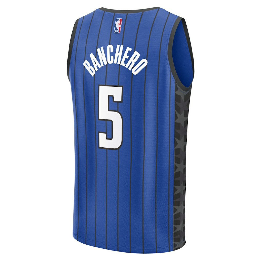 Paolo Banchero Orlando Magic Youth Fast Break Replica Player Jersey - Statement Edition - Blue | Fanatics for sale