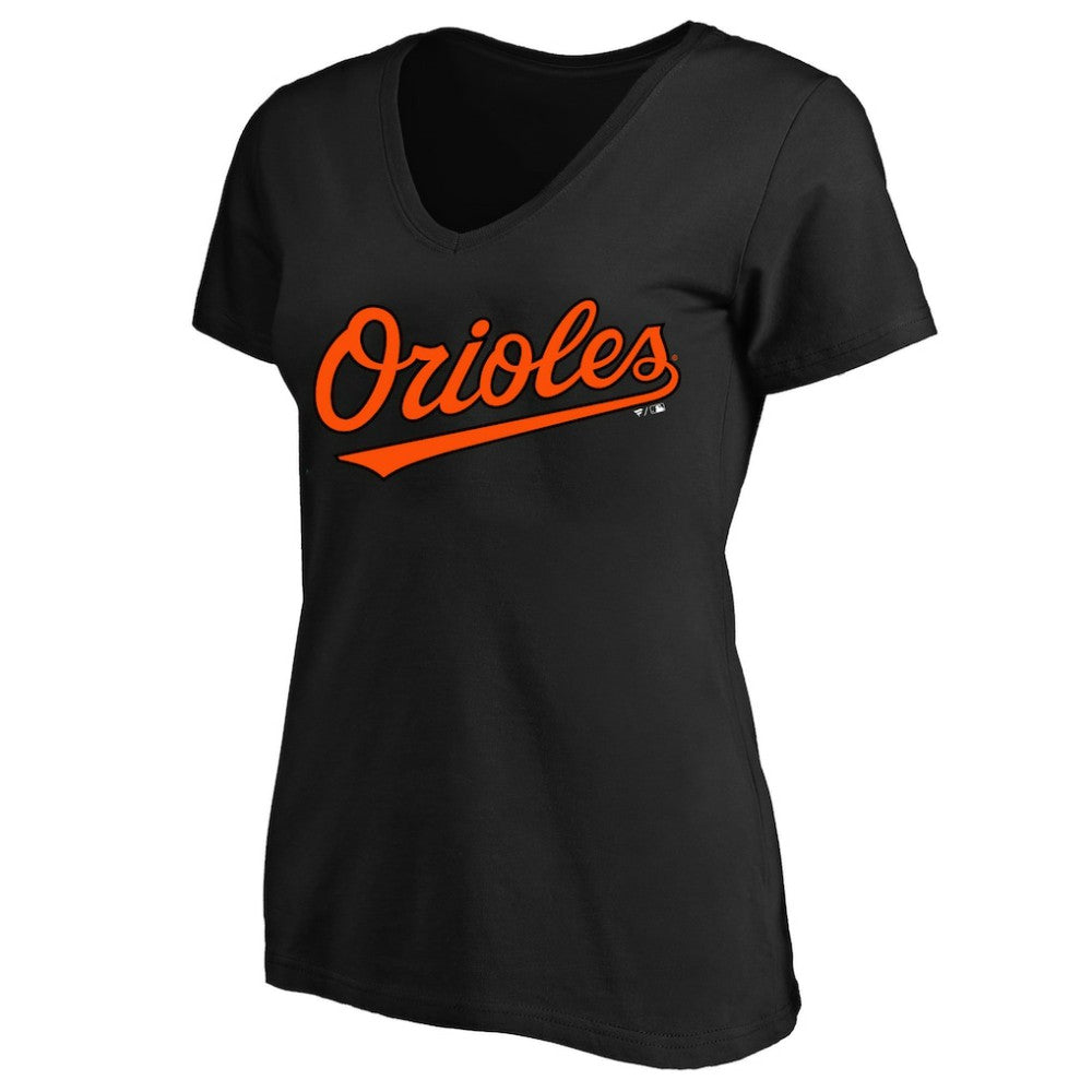 Jackson Holliday Baltimore Orioles Women's Plus Size Name & Number V-Neck T-Shirt - Black