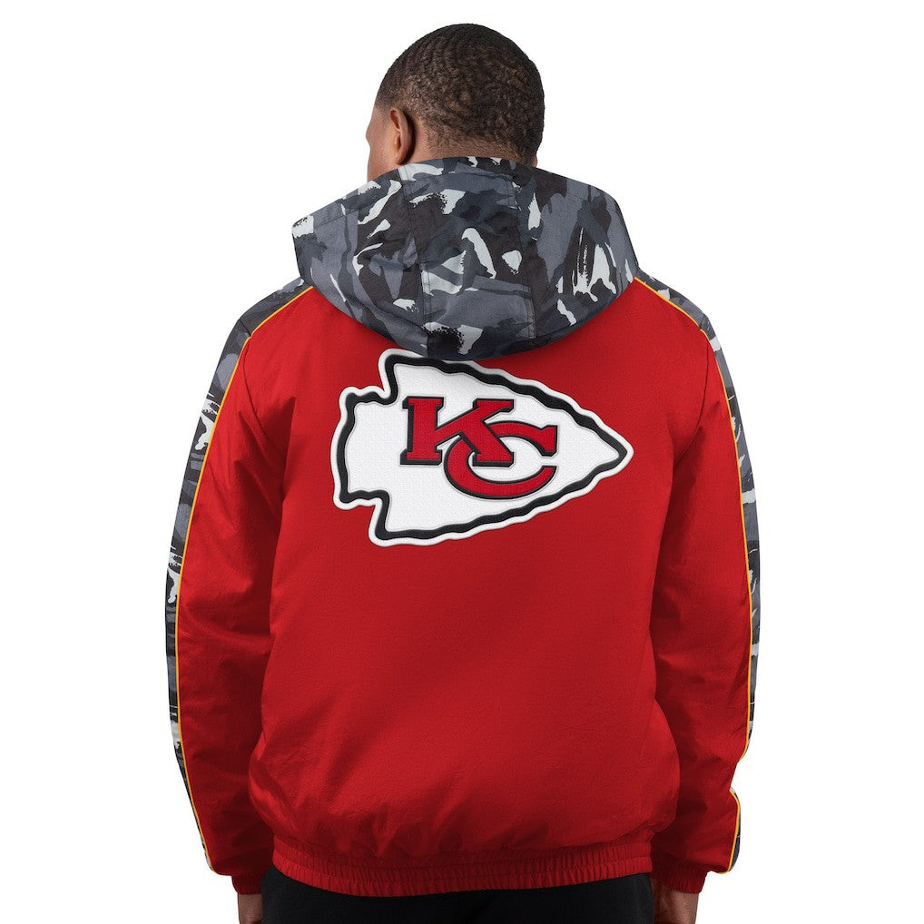 Kansas City Chiefs Starter Thursday Night Gridiron Full-Zip Jacket - Red discount