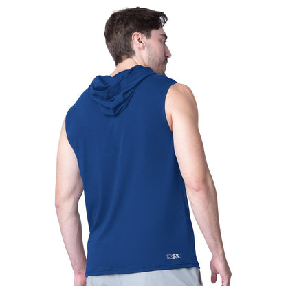 Buffalo Bills MSX by Michael Strahan Action Sleeveless Pullover Hoodie - Royal cheap