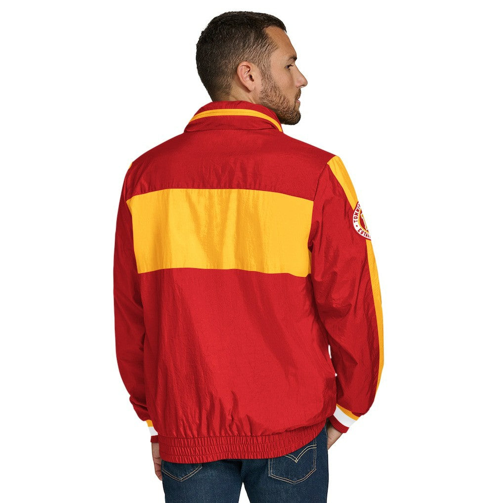 Kansas City Chiefs Tommy Hilfiger Gael Lightweight Half-Zip Hoodie Jacket - Red for sale