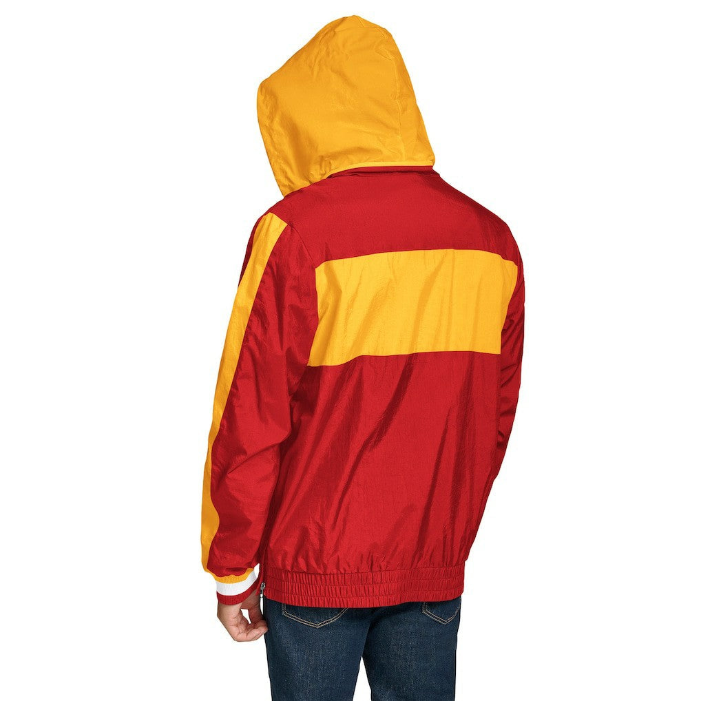 Kansas City Chiefs Tommy Hilfiger Gael Lightweight Half-Zip Hoodie Jacket - Red for sale