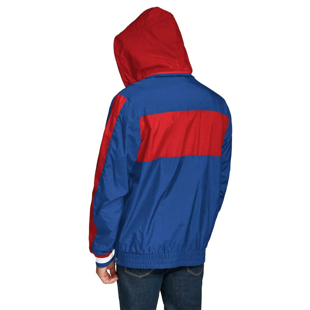 Buffalo Bills Tommy Hilfiger Gael Lightweight Half-Zip Hoodie Jacket - Royal for sale