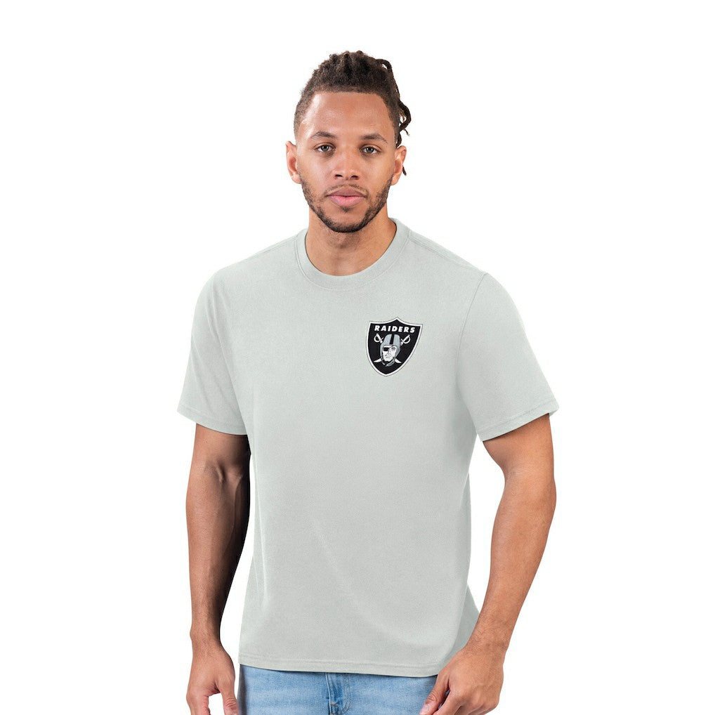 Las Vegas Raiders Margaritaville Time Flies T-Shirt - Gray discount