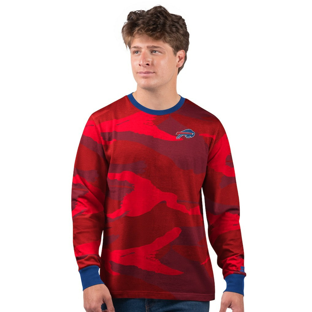 Buffalo Bills Starter Thursday Night Gridiron Long Sleeve T-Shirt- Red cheap