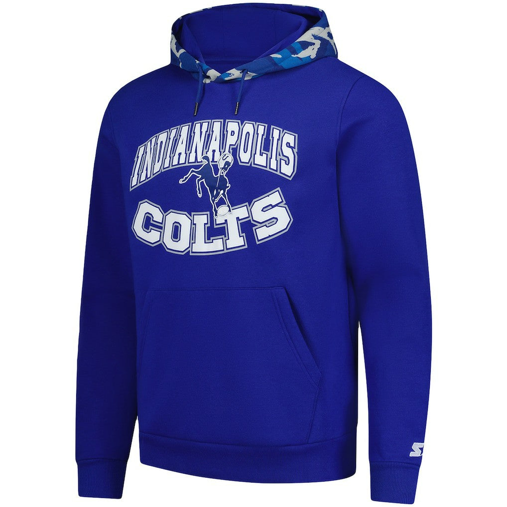Indianapolis Colts Starter Thursday Night Gridiron Vintage Logo Pullover Hoodie - Royal discount