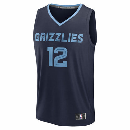 Ja Morant Memphis Grizzlies Fast Break Replica Player Jersey - Icon Edition - Navy | Fanatics discount