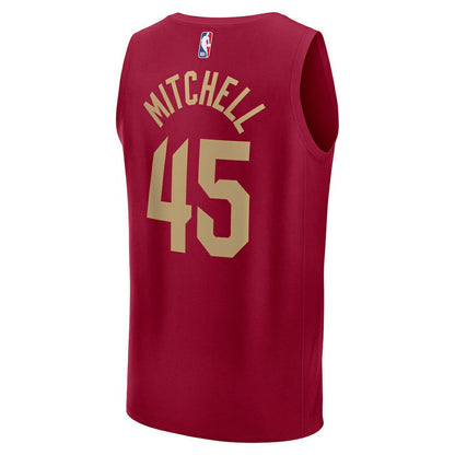 Donovan Mitchell Cleveland Cavaliers Fast Break Replica Player Jersey sale - Icon Editi- Wine | Fanatics sale