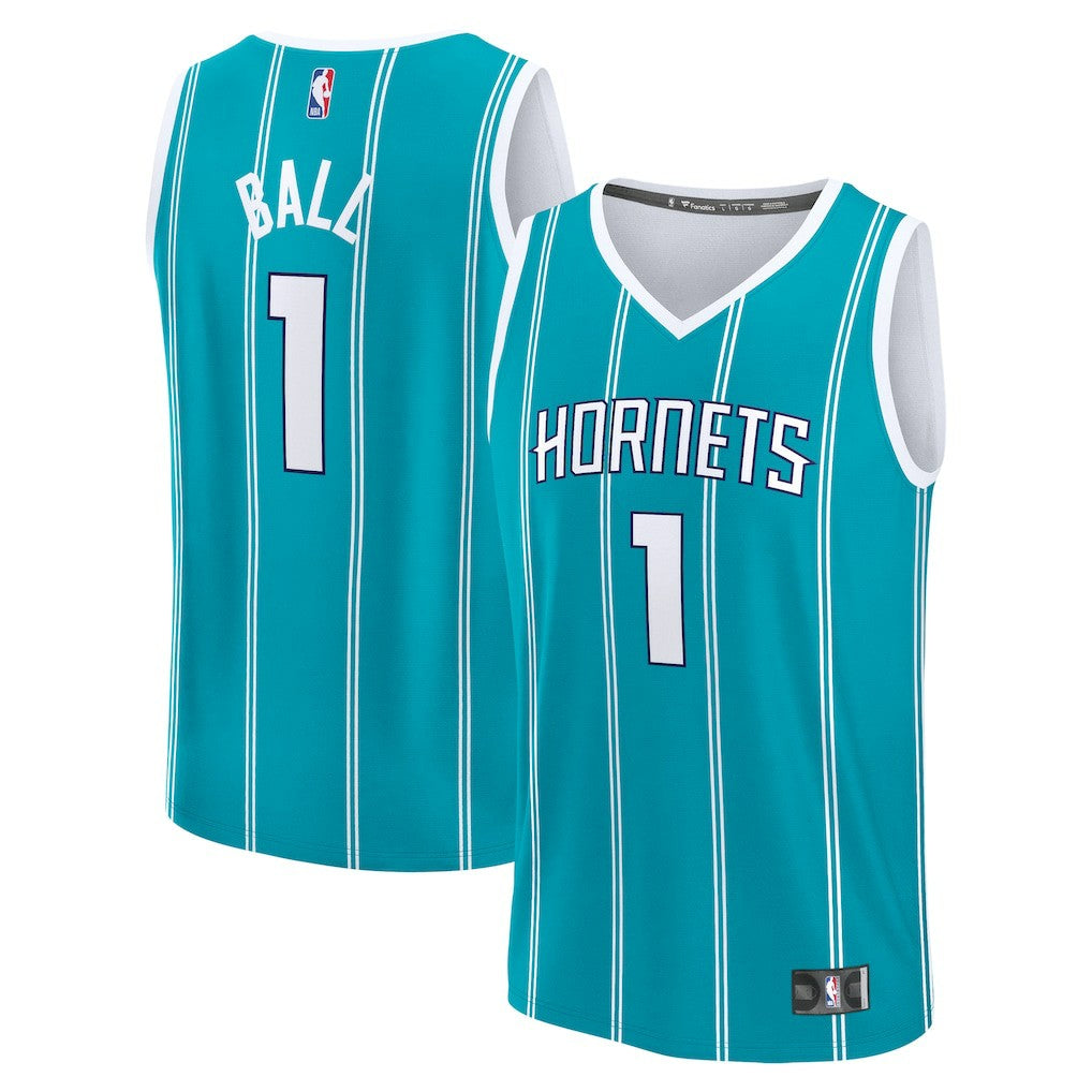 LaMelo Ball Charlotte Hornets Youth Fast Break Replica Player Jersey - Icon Edition - Teal | Fanatics sale