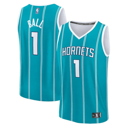 LaMelo Ball Charlotte Hornets Youth Fast Break Replica Player Jersey - Icon Edition - Teal | Fanatics sale